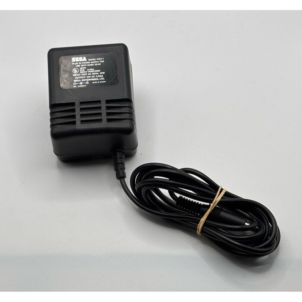 SEGA Model 2103-1 OEM Plug in Power Supply For Sega Game Gear